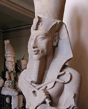 Busto del faraón Akenaton en el Museo de El Cairo. (Foto: Wikipedia Commons) Busto del faraón Akenaton en el Museo de El Cairo. (Foto: Wikipedia Commons)